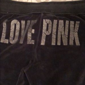 Victoria’s Secret Pink sweatpants black